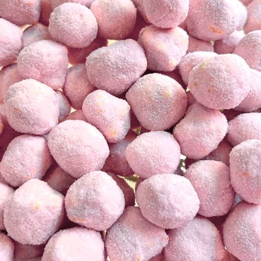 Pipoca sabor morango